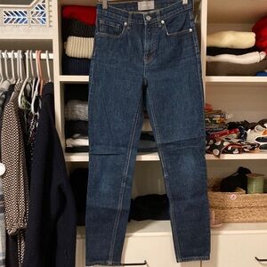 Everlane Dark Blue Straight Leg Jeans